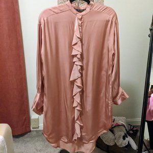 Zara shirt dress